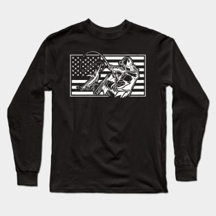 American Ocean Fishing Long Sleeve T-Shirt